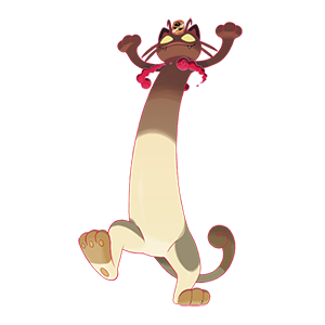 ニャース(キョダイマックスのすがた)