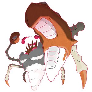 キングラー(キョダイマックスのすがた)